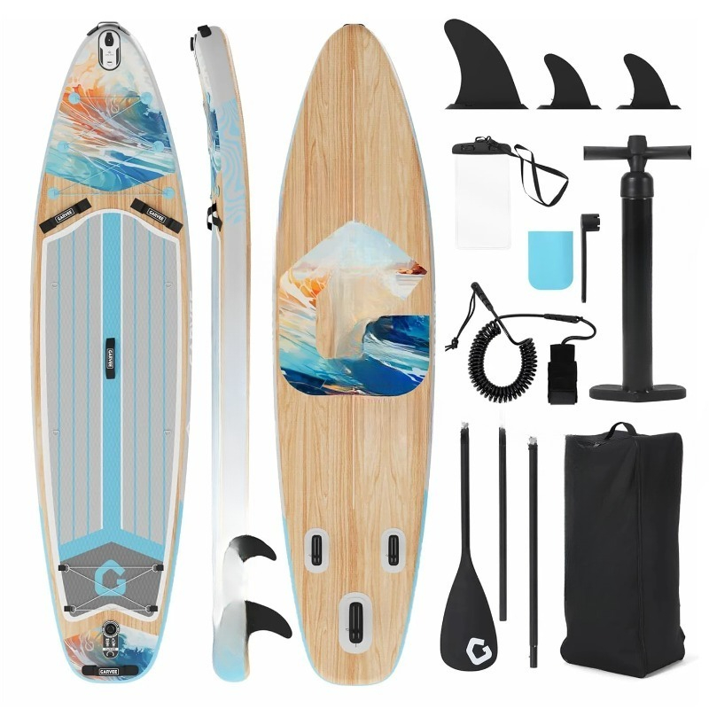 Sup Board 11Ft Inflatable - 11ft Opblaasbaar Paddleboard, Opblaasbare Stand Up