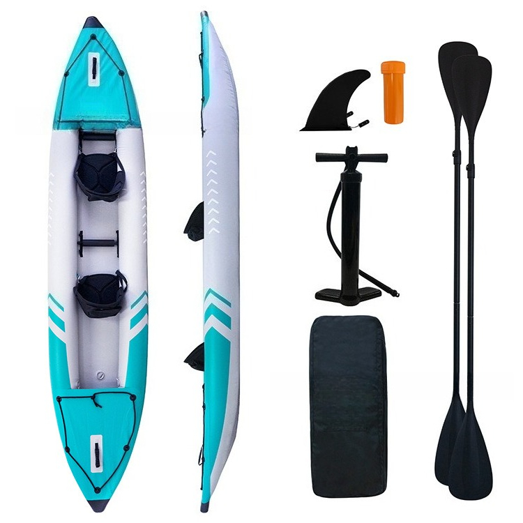 Kayak Inflatable 2 Person - Draagbare opvouwbare drop stitch opblaasbare kajak