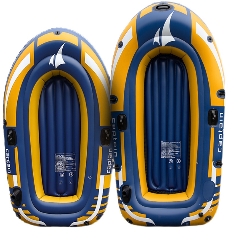 Inflatable Kayak 3 Person - Rubberboot, verdikte opblaasbare boot, vissersboot, enkele