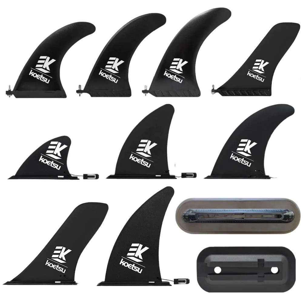 Sup Paddle Carbon Fiber - Koetsu Surfplankvin Snelsluiting Paddleboard Vin Afneembare