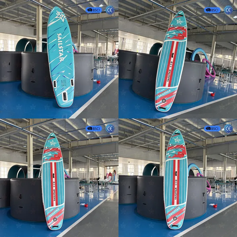 Sup Board 11Ft Inflatable - Premium 11ft Opblaasbaar Stand-up Paddleboard, Anti-Slip