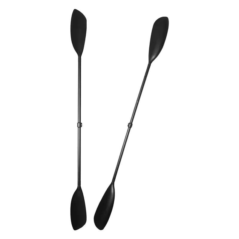 Kayak Paddle Carbon 2 Piece - Verstelbare kajakpeddel van koolstofvezel met buisflappen,