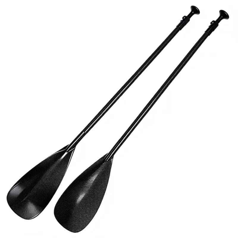 Kayak Paddle Carbon 2 Piece - Op maat gemaakt, tweedelig, draagbaar paddleboard,