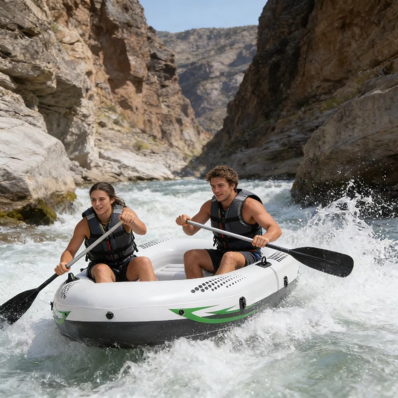 Kayak Inflatable 2 Person - Opblaasbare zeekayak voor 2 personen, waterdicht