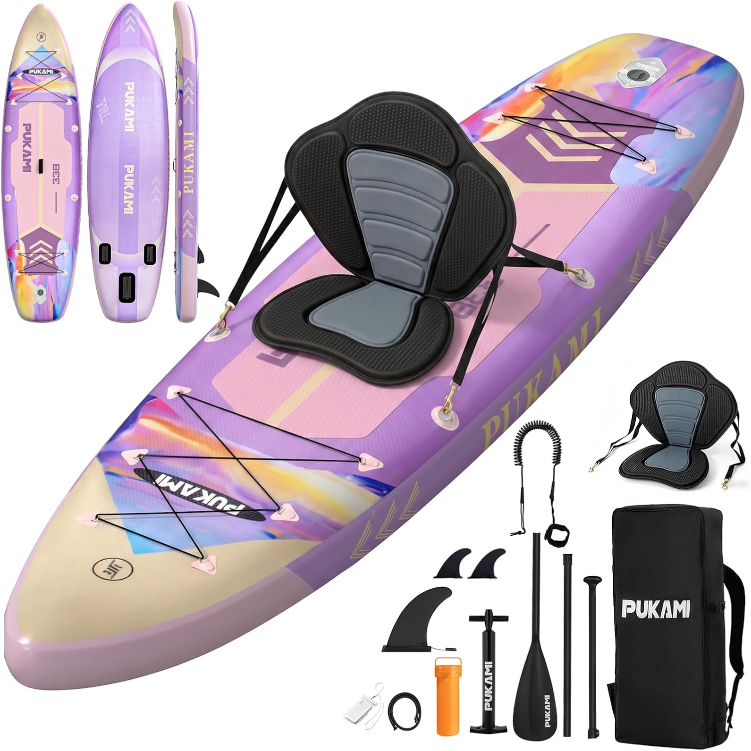 Paddle Board Backpack - Extra brede opblaasbare Stand Up Paddle