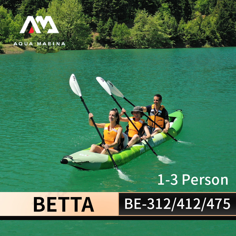 AQUA MARINA BETTA Opblaasbare  - Inflatable Kayak 3 Person recensie en prijs