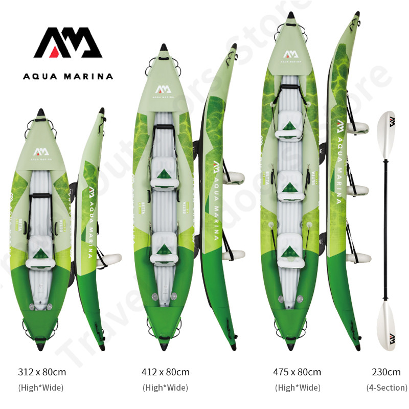 AQUA MARINA BETTA Opblaasbare  - Inflatable Kayak 3 Person recensie en prijs