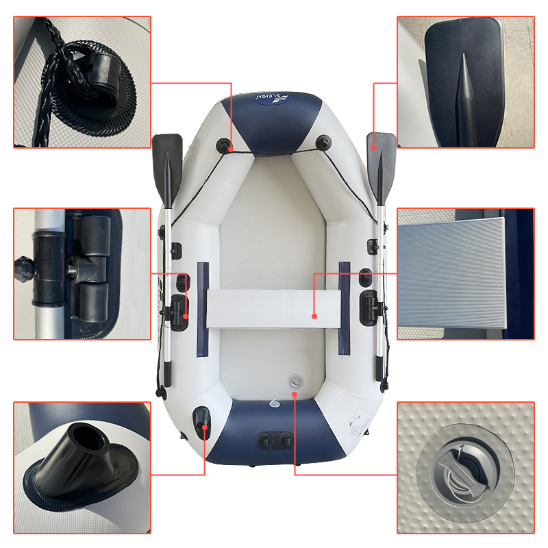 1,2 mm dikke opblaasbare visbo - Kayak Inflatable 2 Person recensie en prijs