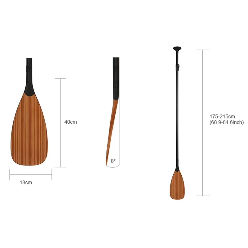 1 2 3-delige paddle van carbon - Sup Paddle Carbon Fiber recensie en prijs