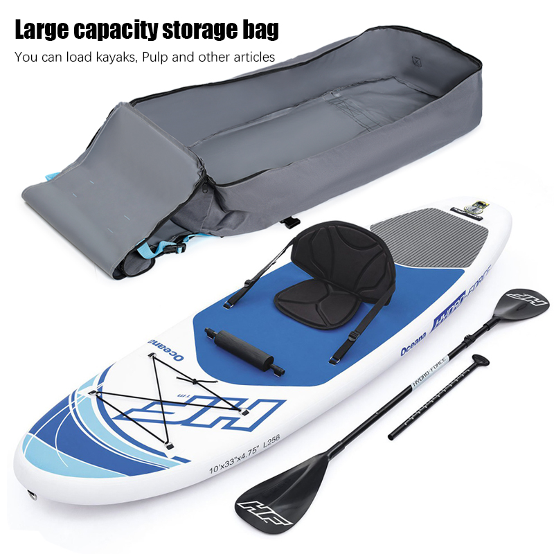 Grijze Oxford-stoffen paddlebo - Paddle Board Backpack recensie en prijs