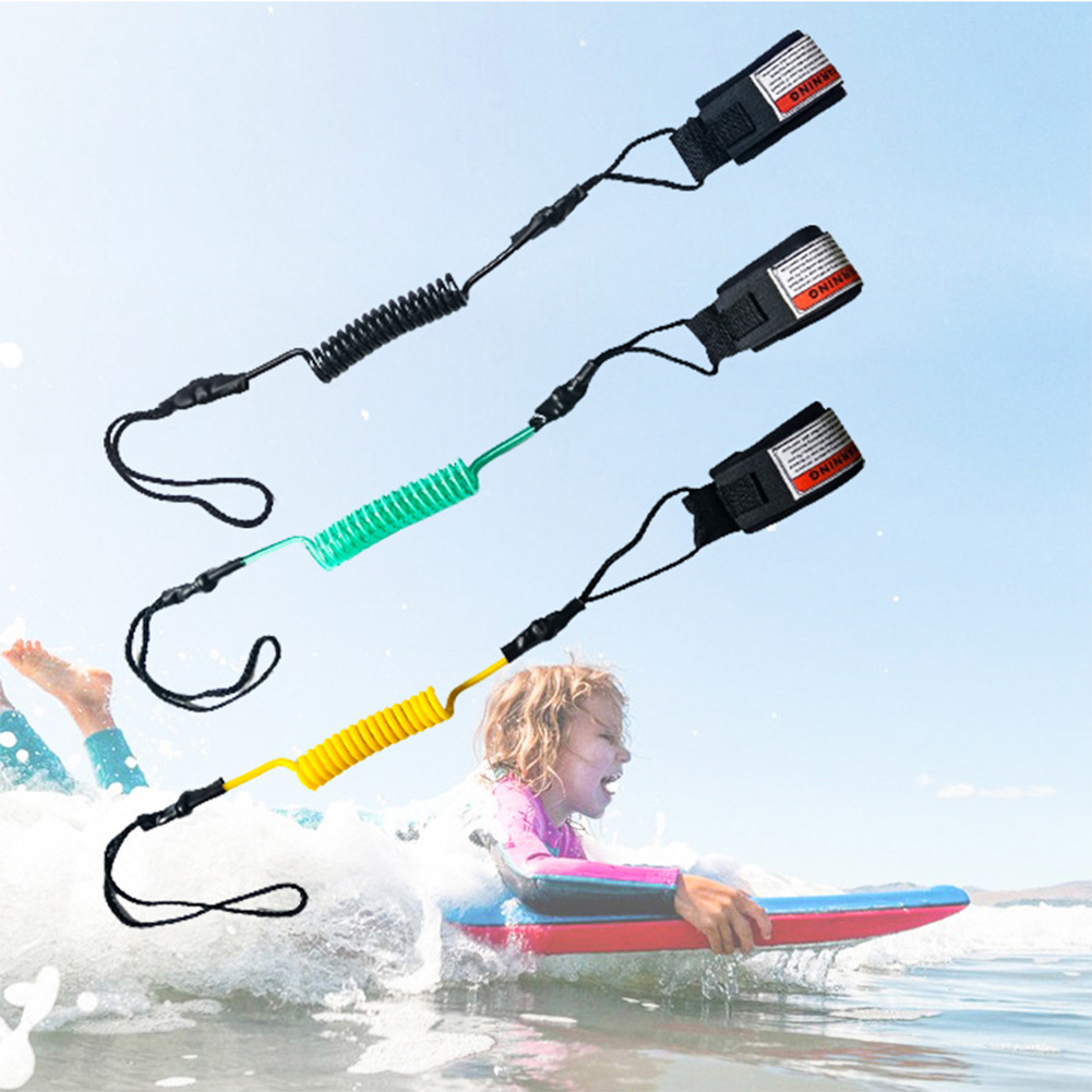 Premium opgerolde bodyboard-ri - Paddle Board Leash Coiled recensie en prijs