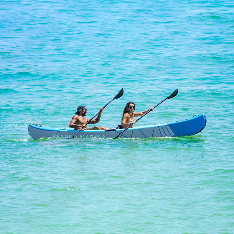 Draagbare opblaasbare zeekayak - Inflatable Kayak 3 Person recensie en prijs