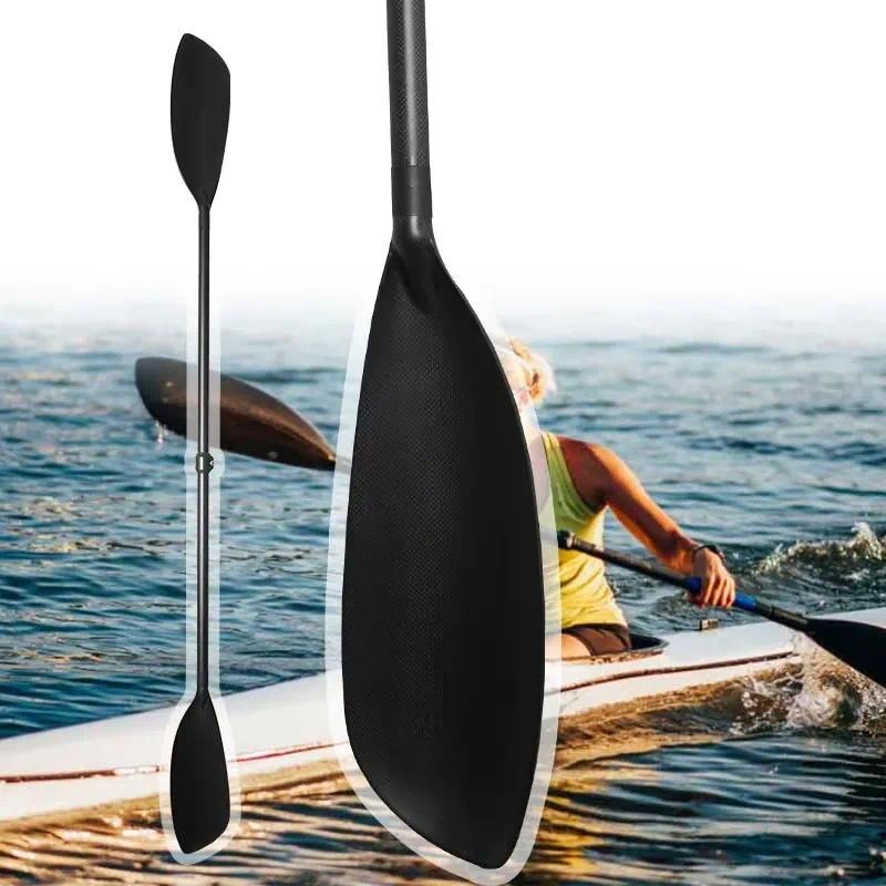 Verstelbare kajakpeddel van ko - Kayak Paddle Carbon 2 Piece recensie en prijs