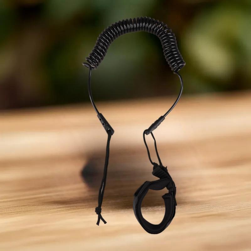 Opgerolde elastische enkelriem - Paddle Board Leash Coiled recensie en prijs