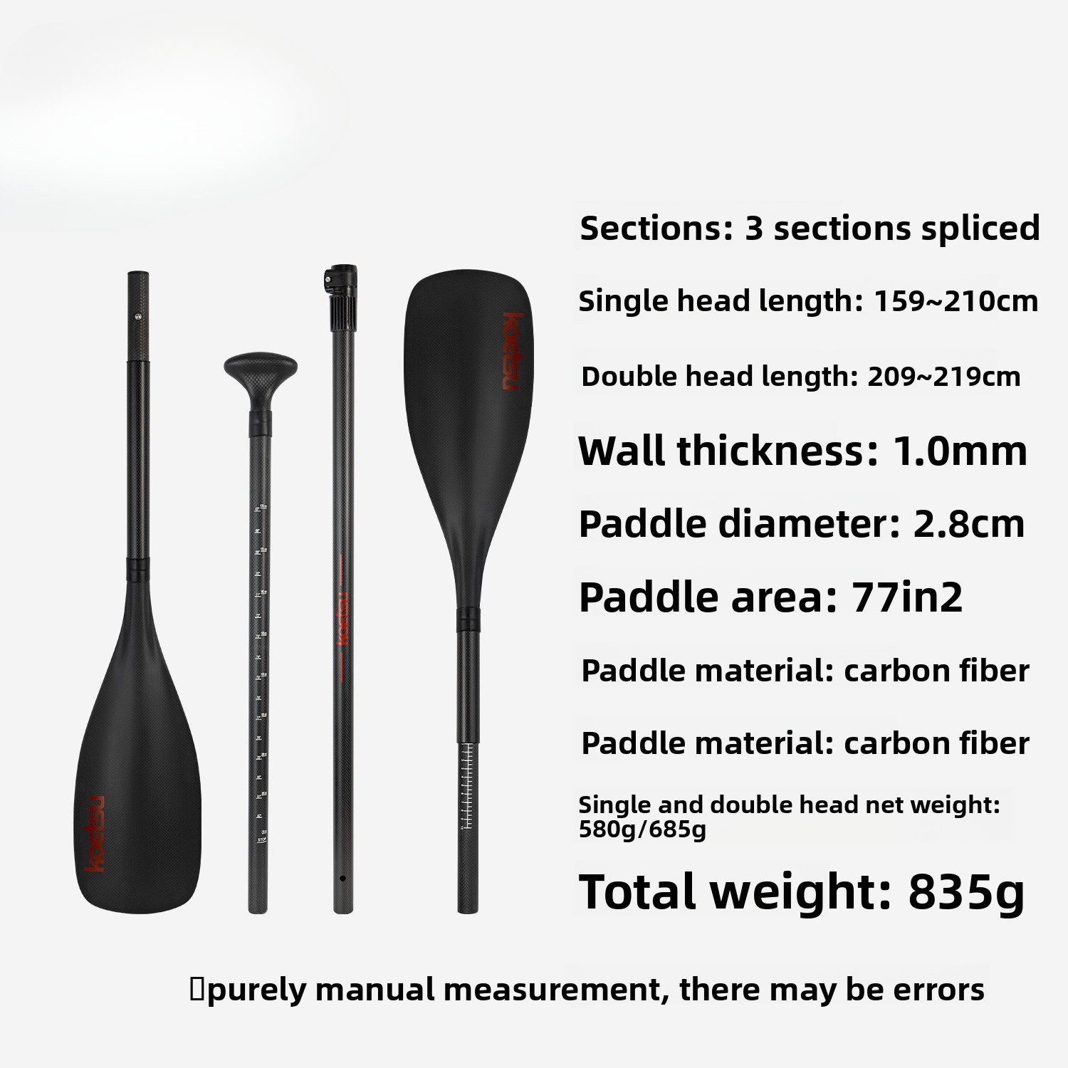 Volledig carbon enkel- en dubb - Paddle Board Backpack recensie en prijs
