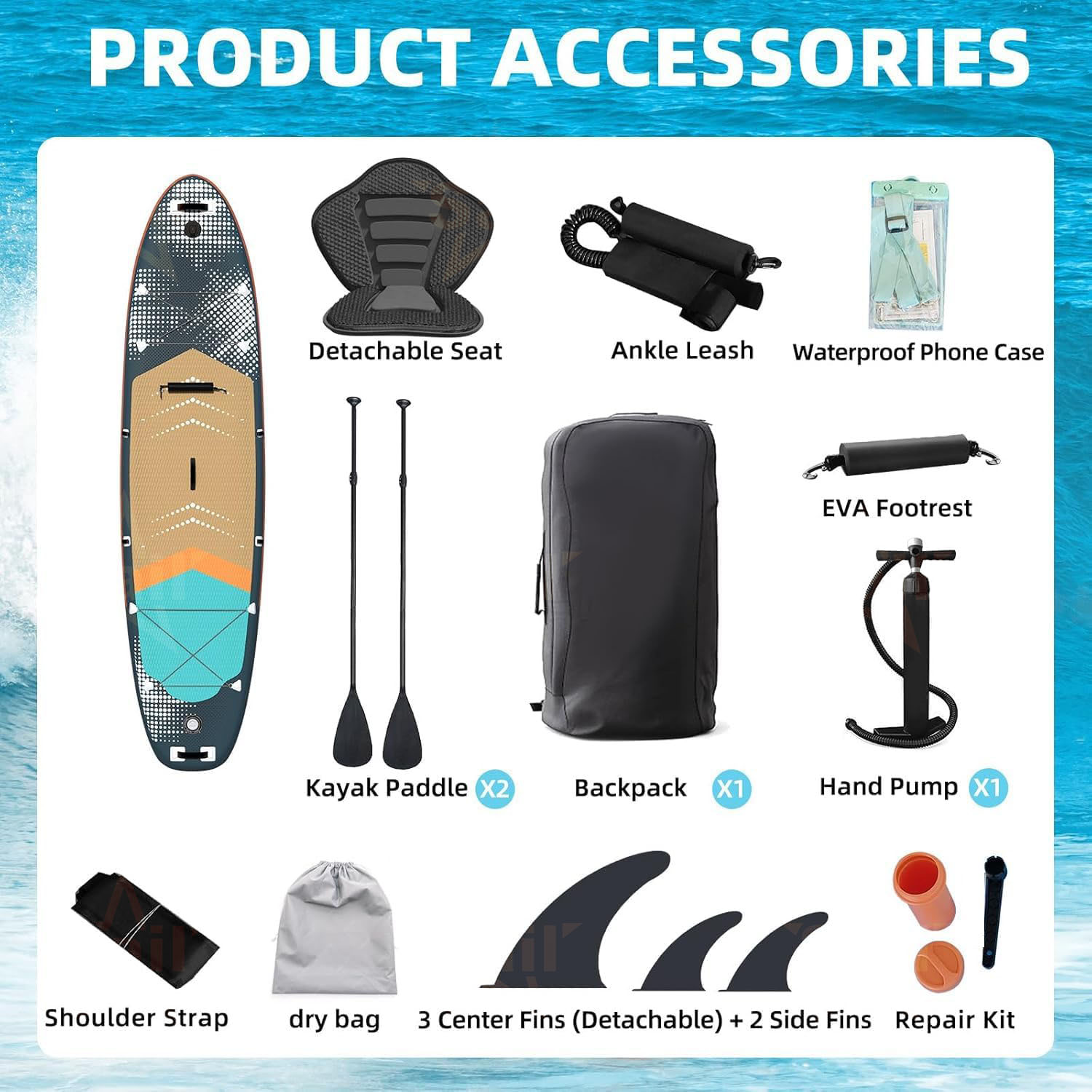 Multifunctionele opblaasbare s - Paddle Board Backpack recensie en prijs