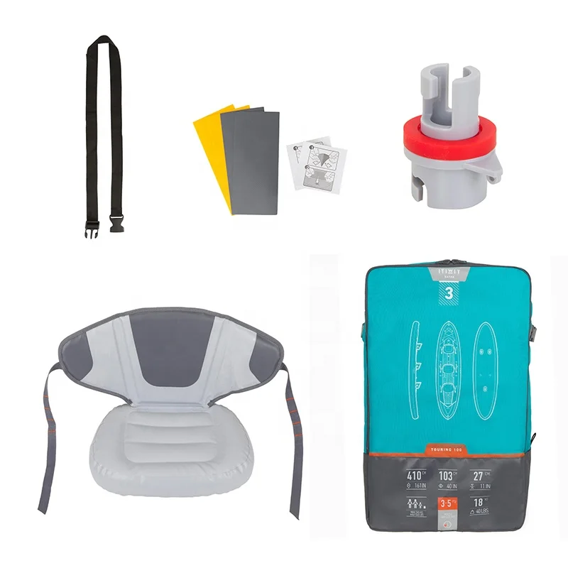 Snel drogende opblaasbare kano - Inflatable Kayak 3 Person recensie en prijs