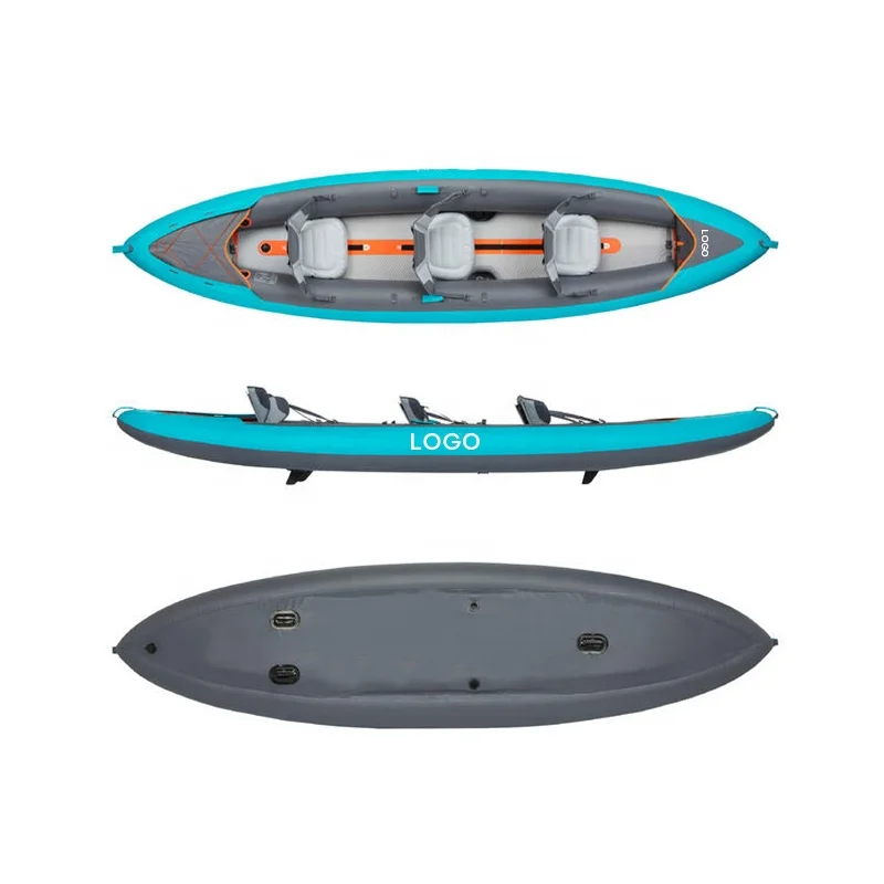 Snel drogende opblaasbare kano - Inflatable Kayak 3 Person recensie en prijs