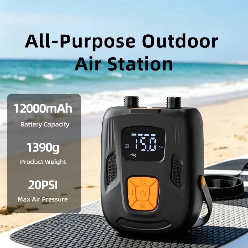 Draadloze luchtpomp 20PSI, ele - Paddle Board Electric Pump 20Psi recensie en prijs