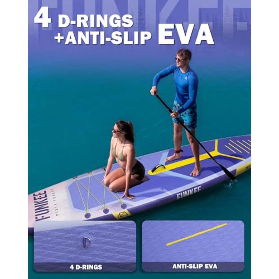 Opblaasbaar SUP-board voor vol - Paddle Board Backpack recensie en prijs