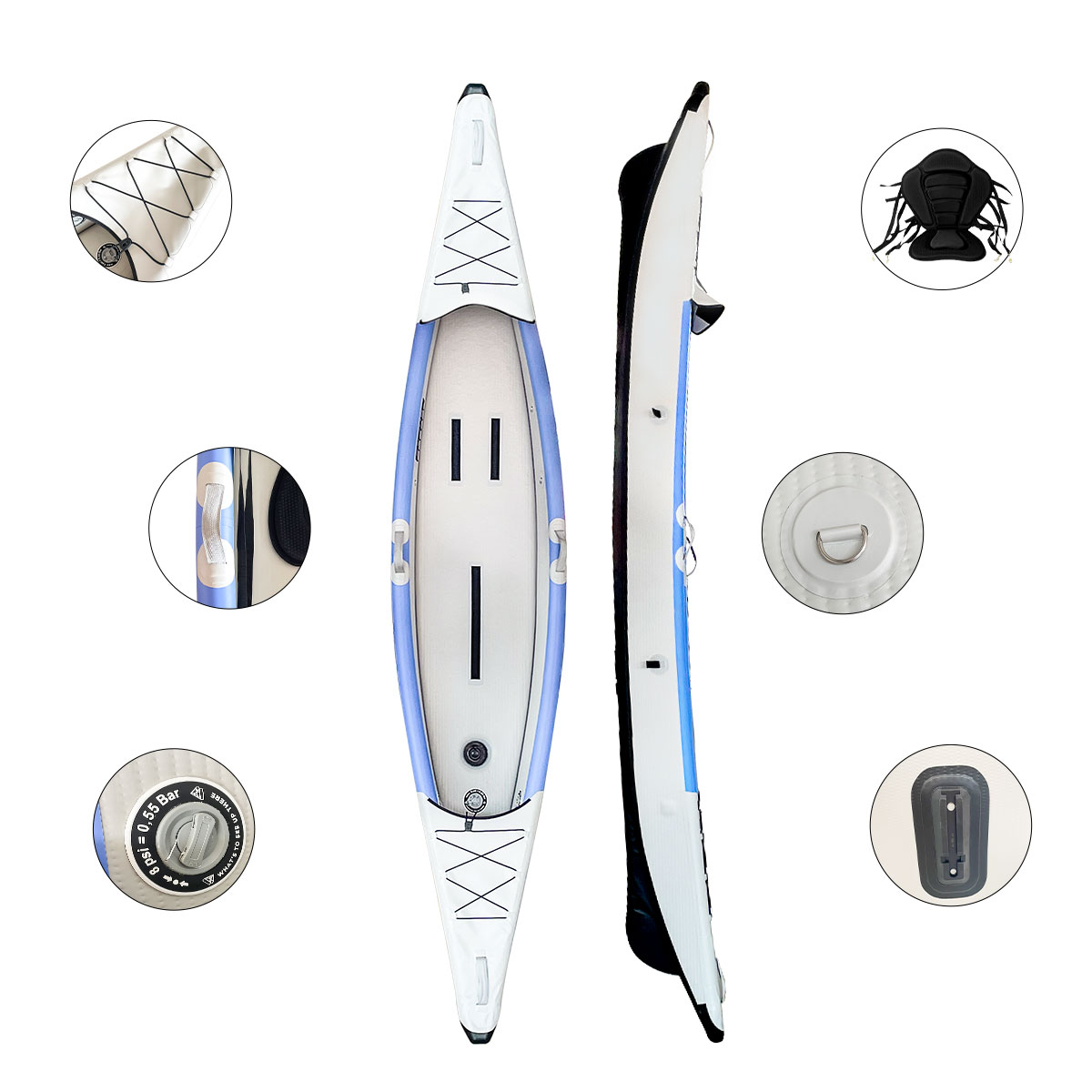 Favoriete nieuwe design custom - Kayak Inflatable 2 Person recensie en prijs