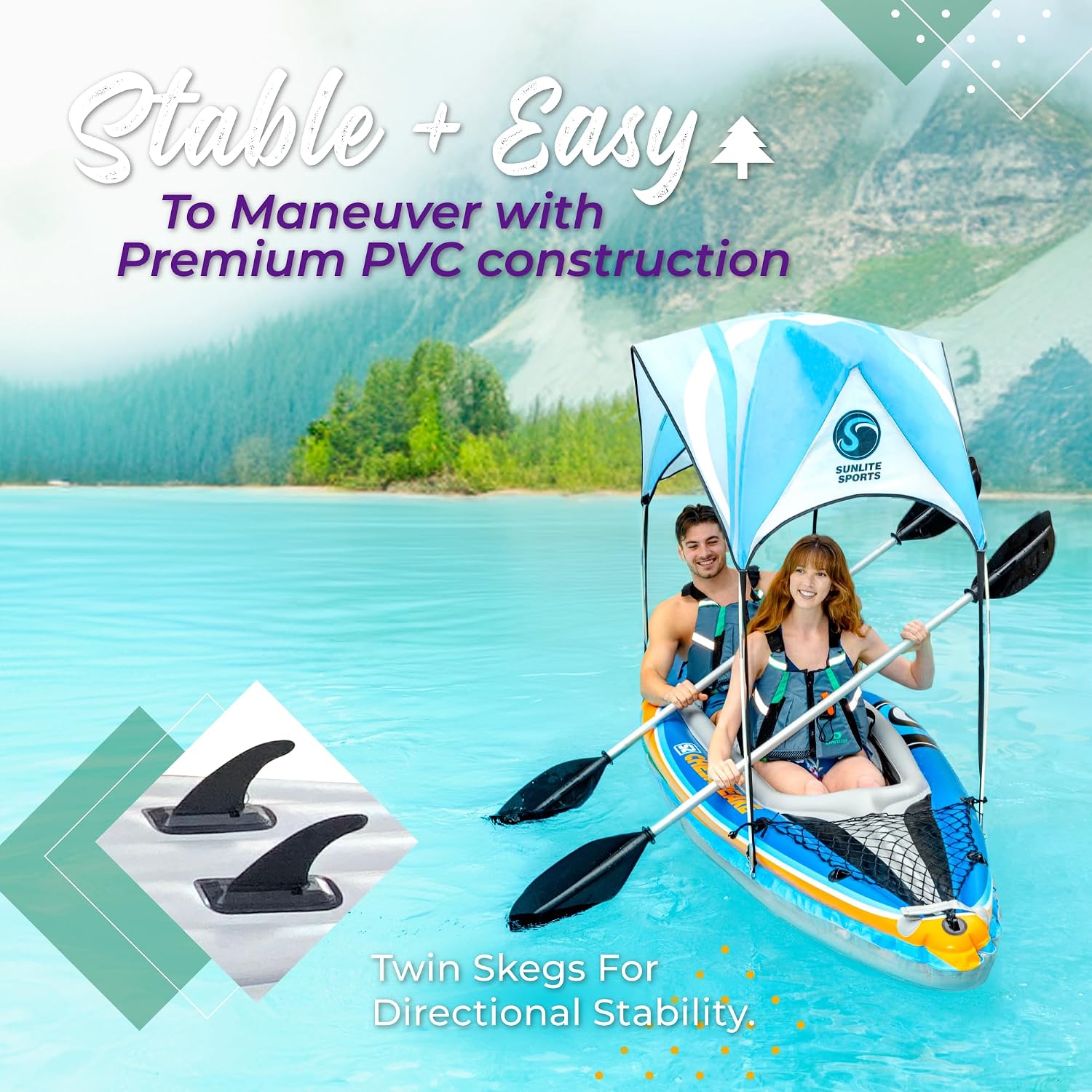 Opblaasbare kajak voor 2 perso - Kayak Inflatable 2 Person recensie en prijs