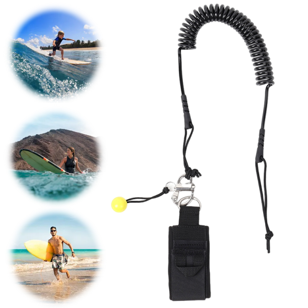 Surfplank Voetkoord Verstelbar - Paddle Board Leash Coiled recensie en prijs