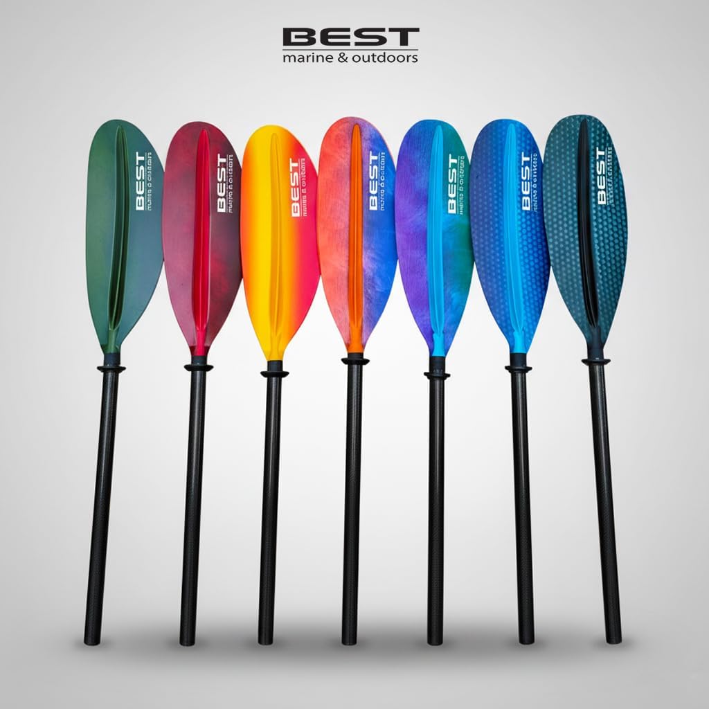 Kajakpeddel van carbonfiber, 2 - Kayak Paddle Carbon 2 Piece recensie en prijs