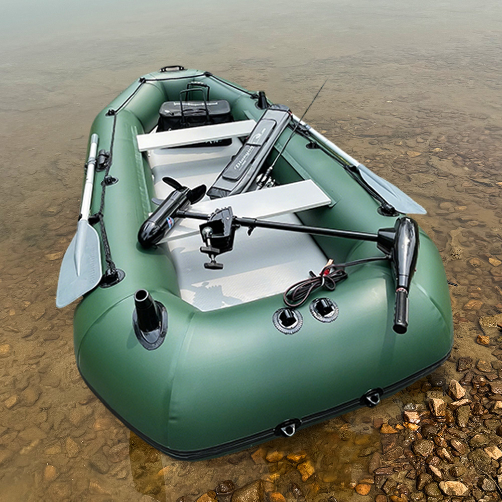 4-persoons 9,8ft PVC opblaasba - Inflatable Boat 4 Person recensie en prijs
