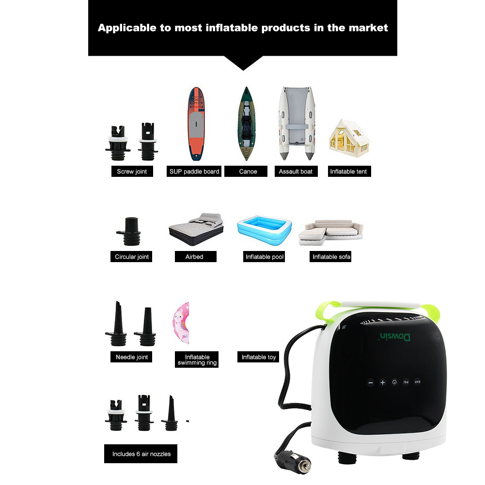 Paddleboardpomp 20PSI Draagbar - Paddle Board Electric Pump 20Psi recensie en prijs