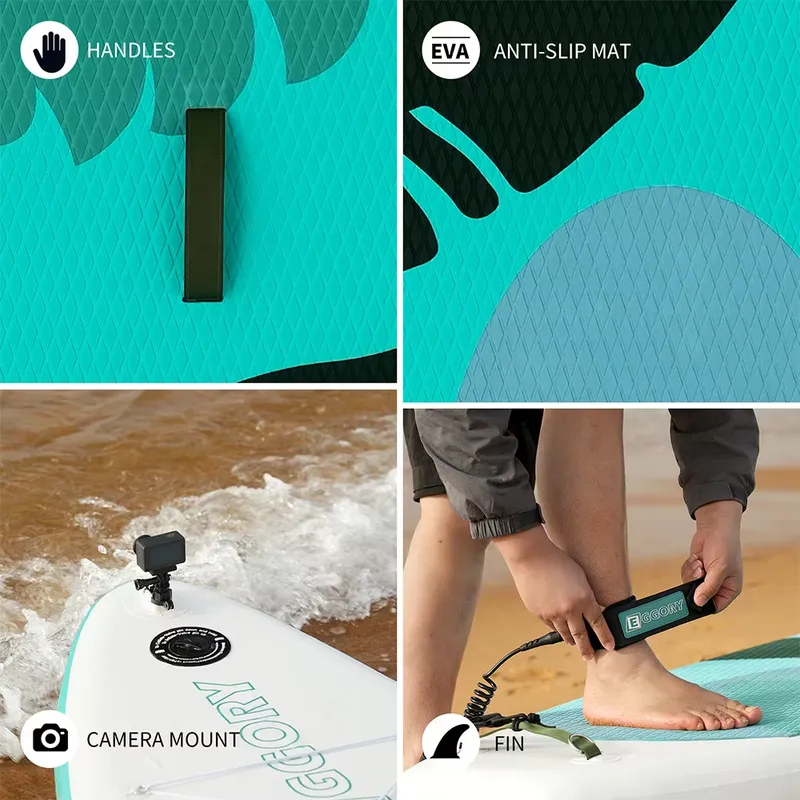 Opblaasbaar Stand Up Paddle Bo - Inflatable Paddle Board 10.6Ft recensie en prijs