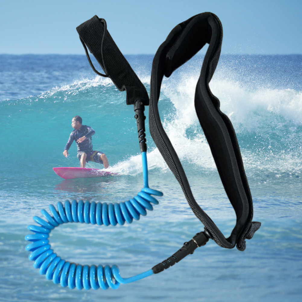 Opgerolde verstelbare SUP surf - Paddle Board Leash Coiled recensie en prijs