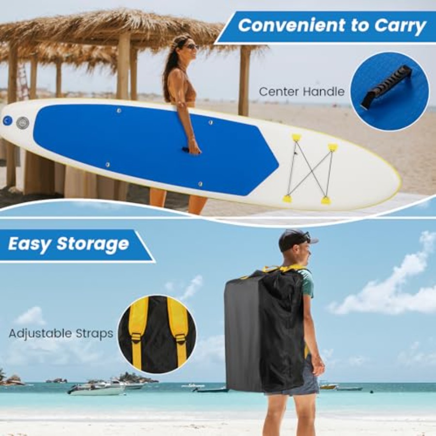 Opblaasbaar SUP paddleboard vo - Sup Board 11Ft Inflatable recensie en prijs