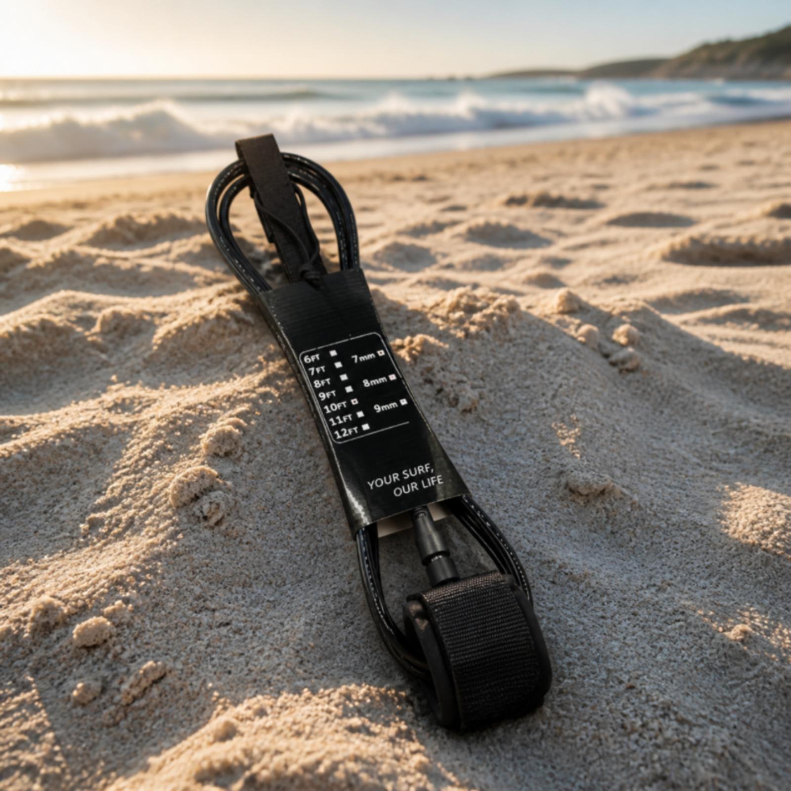 Veiligheidslijn voor surfplank - Paddle Board Leash Coiled recensie en prijs