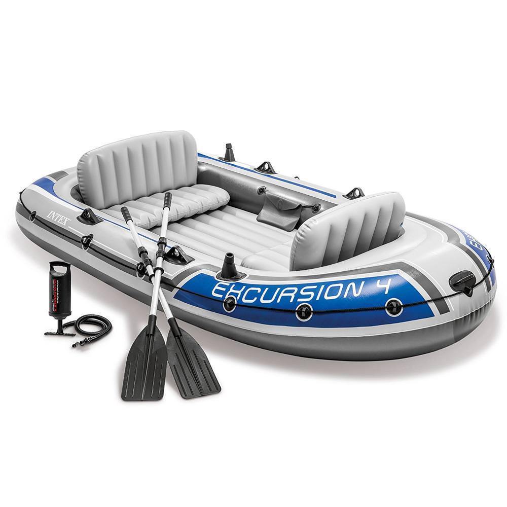 Opblaasbare roeiboot voor 4 pe - Inflatable Boat 4 Person recensie en prijs