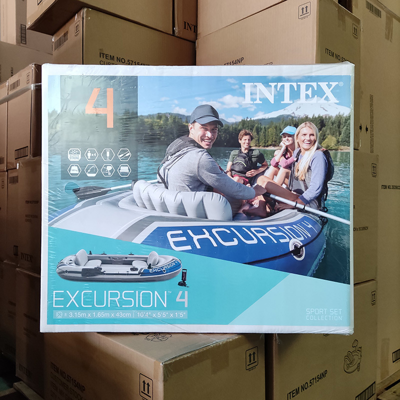 Opblaasbare roeiboot voor 4 pe - Inflatable Boat 4 Person recensie en prijs