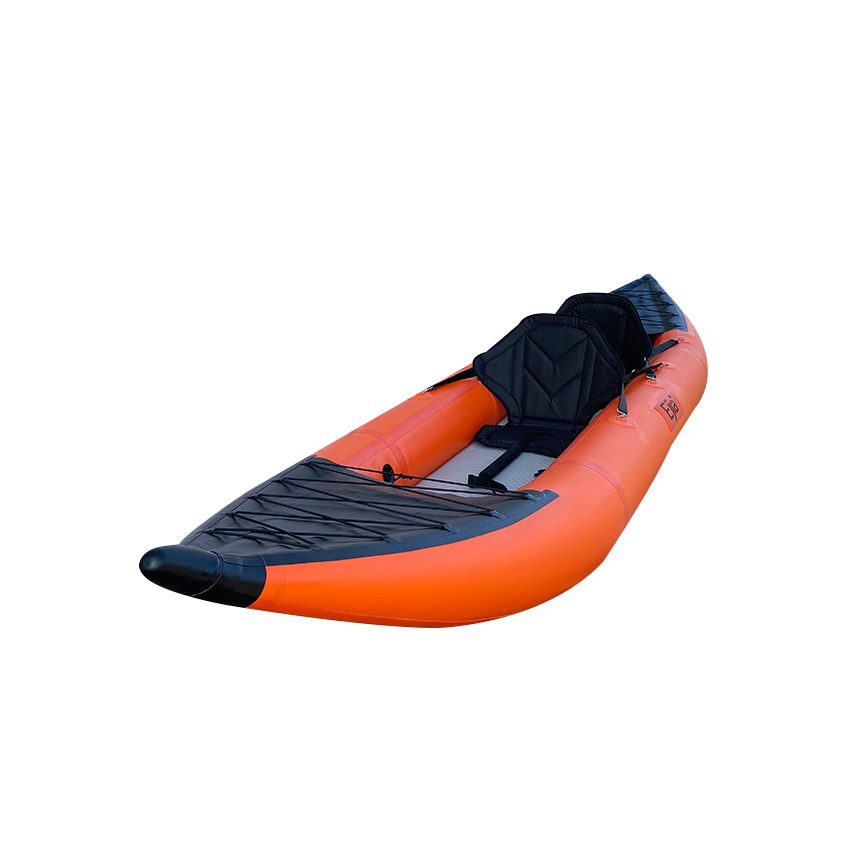 Draagbare PVC-viskajak met ped - Kayak Inflatable 2 Person recensie en prijs