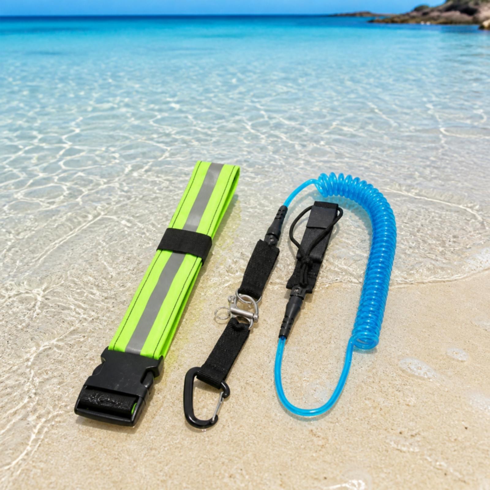 Veiligheidstouw voor paddleboa - Paddle Board Leash Coiled recensie en prijs