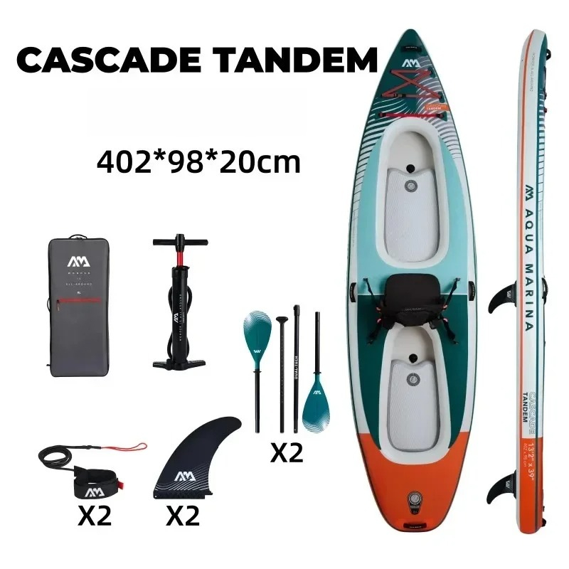 AQUA MARINA CASCADE TANDEM Opb - Kayak Inflatable 2 Person recensie en prijs