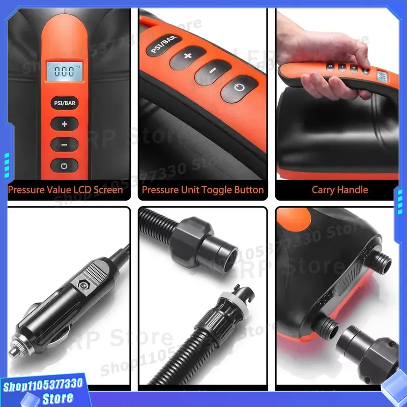 20PSI Elektrische Luchtpomp vo - Paddle Board Electric Pump 20Psi recensie en prijs